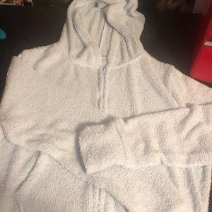 I’m selling a Light blue sweater it’s good for about weather in the 50’s.